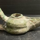 Circa 300-400ad Ancient Byzantine Terracotta Oil Lamp Rare In Good Condition 