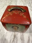 Vtg 1950s Queen Elizabeth Ii Coronation Toffee Tin Edward Sharp   Sons  England