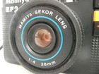 Rare  Flash Ok  mint  Mamiya Ef2 F 4 38    Black 35    P   s Film Camera From Japan