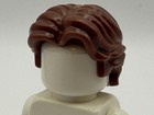 Lego New Minifigure Hair Short Wavy With Center Part Pick Your Color