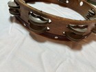Vintage 10  Double Row Tambourine