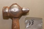 Champion Tool Co Blacksmith Rounding Cross Pein Hammer Anvil Logo Collectible D3