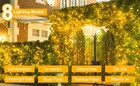50 100 200 300 Led Solar String Fairy Light Outdoor Garden Party Wedding Xmas