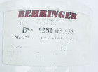 Behringer Bso128e03a38 Hydraulic Spin-on Filter Element 3 Micron 11 
