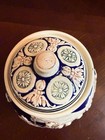 Vintage German Westerwalde Style Pottery Tobacco Jar With Lid