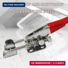2pcs Heavy Duty Toggle Clamp Capacity 400lbs  304 Stainless Steel Adjustable U B