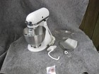 Kitchenaid Stand Mixer White 4 5 Qt Tilt-head 10-speed K45ss W accessories
