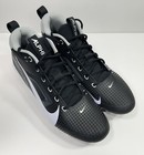 New Nike Alpha Menace 4 Varsity Men   s Football Cleats Black Size 10 5 Fn0027-001
