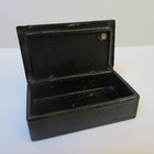 Rare Antique Papier Mache Stanhope Inlaid Snuff Box Memory Of Malvern Dublin