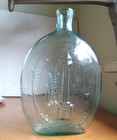 Corn For The World Baltimore Monument Open Pontil Gvi-4 Quart Historical Flask