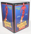 Nib Marvel Premier Collection Clayburn Moore Human Torch Statue Resin Le   3000