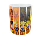 Dragon Ball Z Goku Transformations Coffee Mug 325 Ml 11 Oz