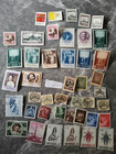 Vatican City Vintage Stamp Lot - 43 Used Off-paper Stamps Pre-1975 Popes Saints