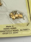 Vintage Houseworks Ltd   1122 Dollhouse Miniature Brass Door Hinges Nails Sealed