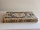 Antique 19c Victorian 1800s French Book Illustrated Hand Painted Poetry