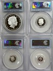 2013 Great Britain Proof  999 Silver 10 20 50 Pence 2 Pound Set Pcgs Pr70dcam