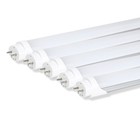 25pcs T8 18watt 6500k 4ft Led Tube Light Milky Lens Double End Powered 110v Lamp