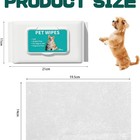 Pet Wipes 320 Ct 4 Pack Dog Cat Deodorizing Paws Grooming Bath Exp 09 2026