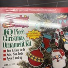 Makit Bakit Stained Glass Metal 10 Piece Christmas Ornament Kit New Sealed