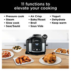 Ninja Foodi 11-in-1 6 5-quart Pro Pressure Cooker   Air Fryer With Stainless