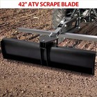 3-position 42  Scrape Blade 2  Receiver For Atv Utv Adjustable Scraper Universal