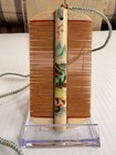Vintage Chinese Bamboo   Bone Double Sided Hair Comb With Lanyard