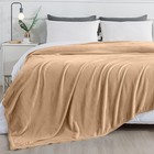 Soft Mink Fleece Throw Blanket Comfy Textured Plush Bedding Throw Twin Queen
