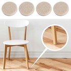 32pcs Furniture Felt Pads Round Floor Protector Chair table Leg Sticky Back Us