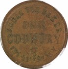 1863 Civil War Token Store Card Ny Broas Brothers Ny-630-m8  1060 Ef Uncert  628
