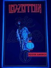 Led Zeppelin Original 1994 Zoso Watchman Blacklight Poster 23 X 35