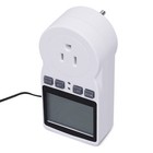 Digital Thermostat Outlet Plug Electronic Timer Switch Controller Us
