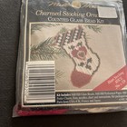 Mill Hill Counted Cross Stitch Ornament Glass Bead Heart Stocking Kit Mhcs2 New