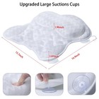 Bath Pillow  Tub Pillow For Bathtub Support Neck head And Back With Strong No   