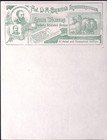 C1890s Prof D m  Bristol s Equescurriculum Perfectly Educated Horses Letterhead