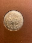 1976 Turks And Caicos Islands Twenty Crown Queen Victoria Silver Coin
