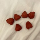 Nasco Replica Fake Faux Food 6 Loose Strawberries Strawberry Realistic Fresh Lot