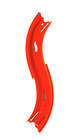 Hot Wheels Super Ultimate Garage Replacement Orange Curve C-e Track Piece