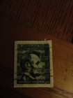 Abraham Lincoln 4 Four Cent Black Stamp Vintage  Civil War