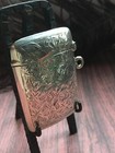 Antique Solid Silver Vesta Match Case Box Safe Birmingham Spencer Street 1897