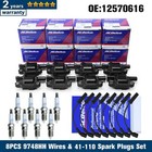 8pcs Oem Acdelco Uf413 Ignition Coil   41-110 Spark Plug   9748uu Wire Fit Gmc 