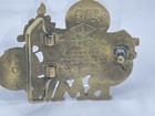 Vintage Baron Bmw Motorcycle Brass Belt Buckle 1980