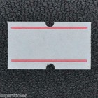 White W red Line 40k Tags Labels Refill For Motex Mx-5500 One Line Price Gun 