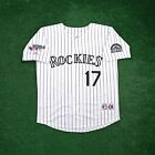 Todd Helton 2007 Colorado Rockies World Series Men s Home White Jersey