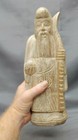 Vintage Hand Carved Wooden Chinese Figures Statues Wood Carvings 