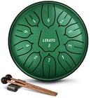 Lekato Steel Tongue Drum 6  11 Notes D Key Percussion Instrument Hand Pan Drum
