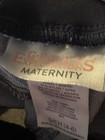 Oh  Mamma Maternity Light Wash Denim Bermuda Shorts Cuffed Pockets S ch 4-6