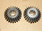 Pair  2  Boston Gear Hlk105y Straight Miter Gears 1  Finished Bore 24t