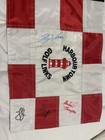 Dustin Johnson And Others Autographed Rbc Heritage Flag