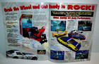 Sega Super Gt Arcade Game Flyer Original Video Driving Auto Raceway Sports Car
