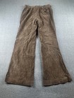 Vintage Jcpenney Pants Men 30 Brown Flared Corduroy Bell Bottom 70s Disco Rocker